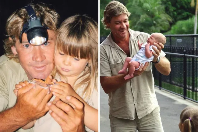 Bindi and Steve Irwin
