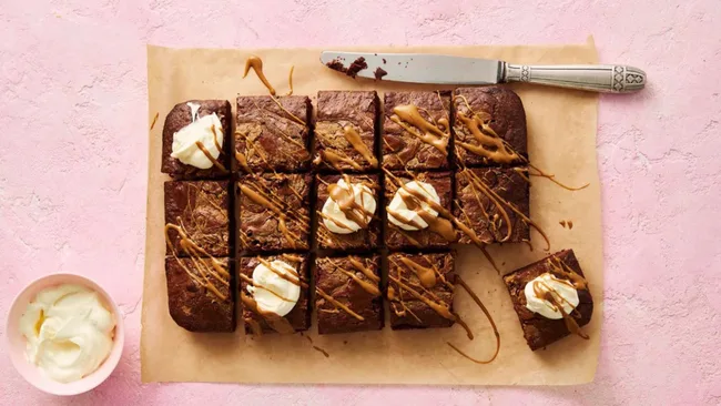 Biscoff Swirl Brownie