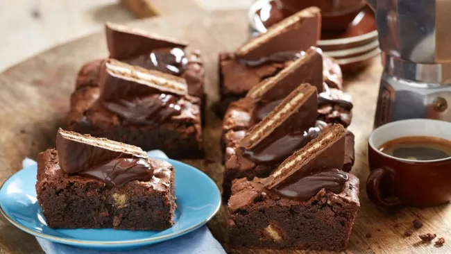 Espresso Tim Tam Brownie