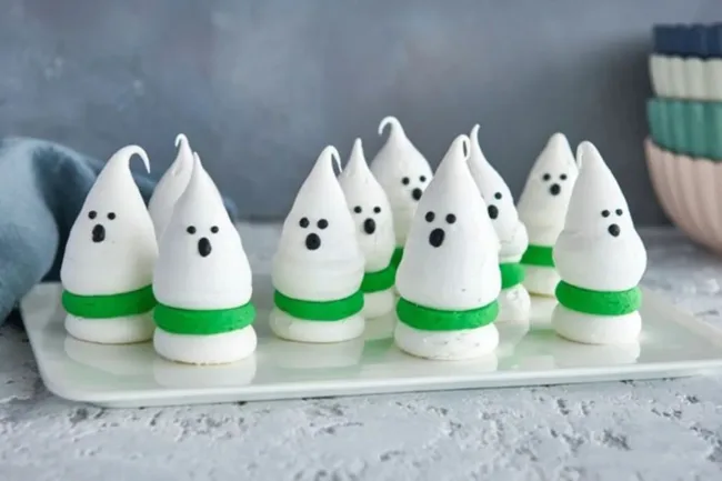 Ghost Meringues