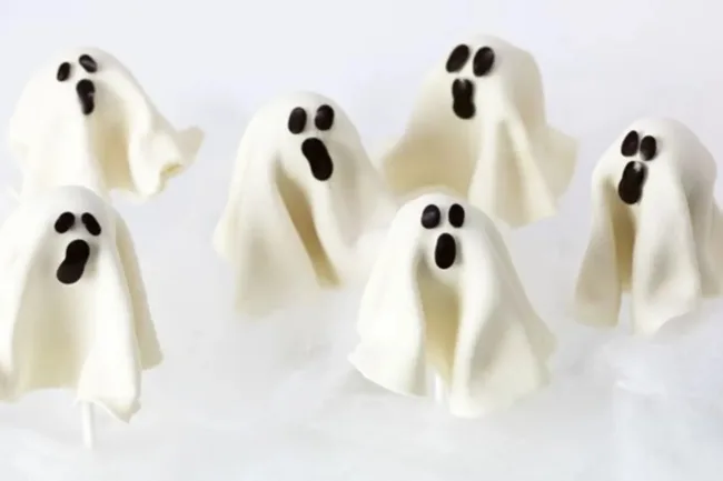 Ghost Lollipops