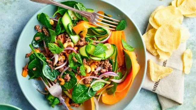 Spiced Lamb Salad