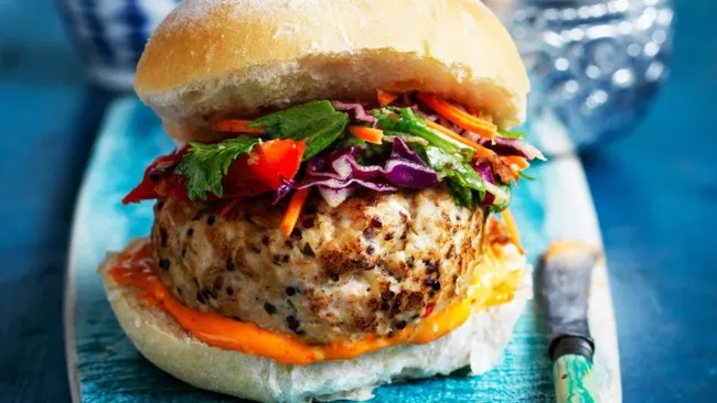Thai Chicken Burgers