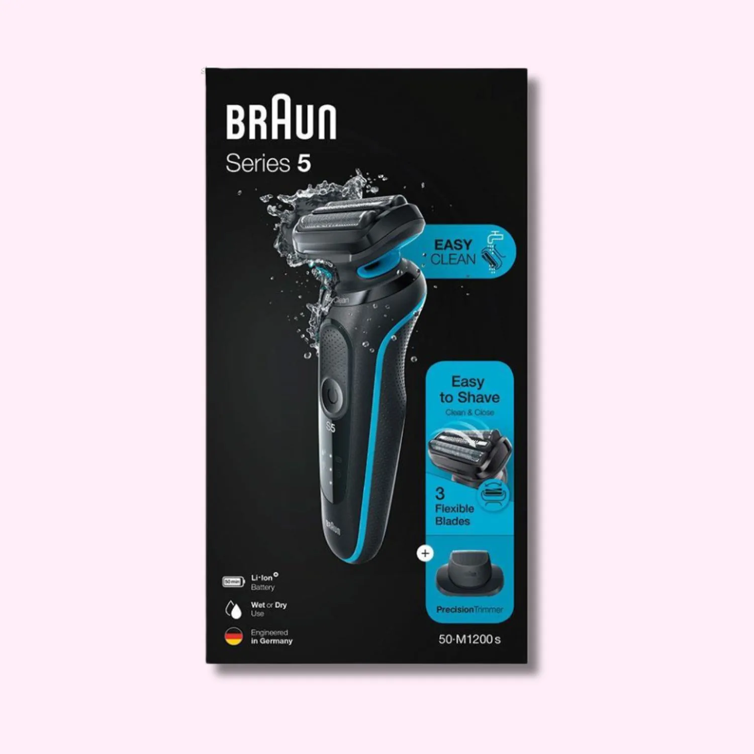 Braun Series 5 Electric Shaver & Precision Beard Trimmer