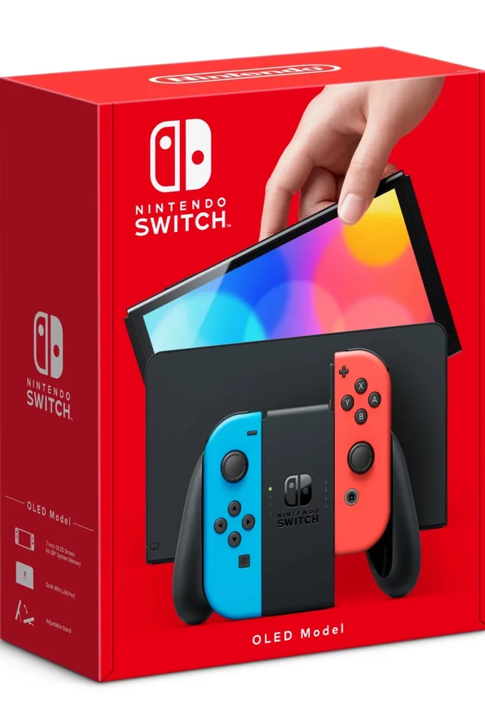 Nintendo Switch Console OLED in Neon.