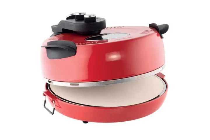 Baccarat The Gourmet Slice XL Pizza Oven Red.