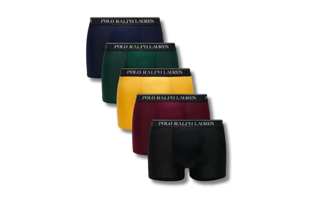 Polo Ralph Lauren 5 pack trunks with logo waistband
