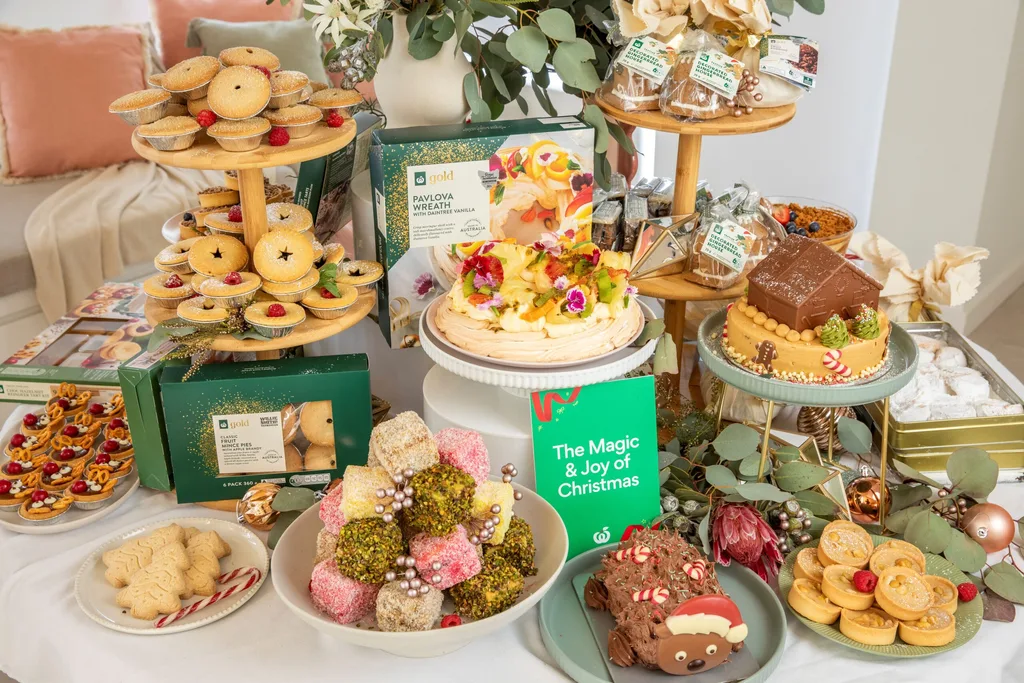 Woolworths Christmas 2024 desserts range