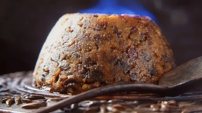 Slow Cooker Christmas Pudding
