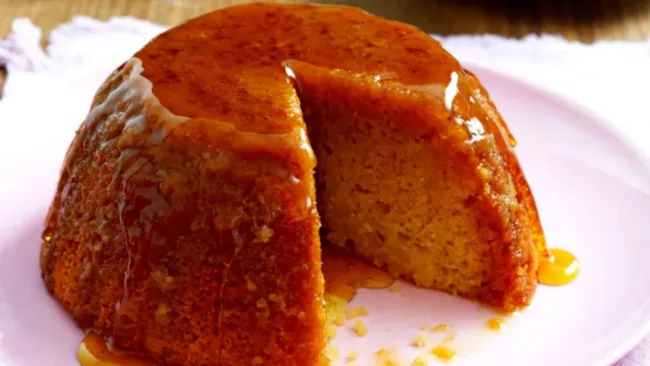 Slow-Cooker Golden Syrup Pudding
