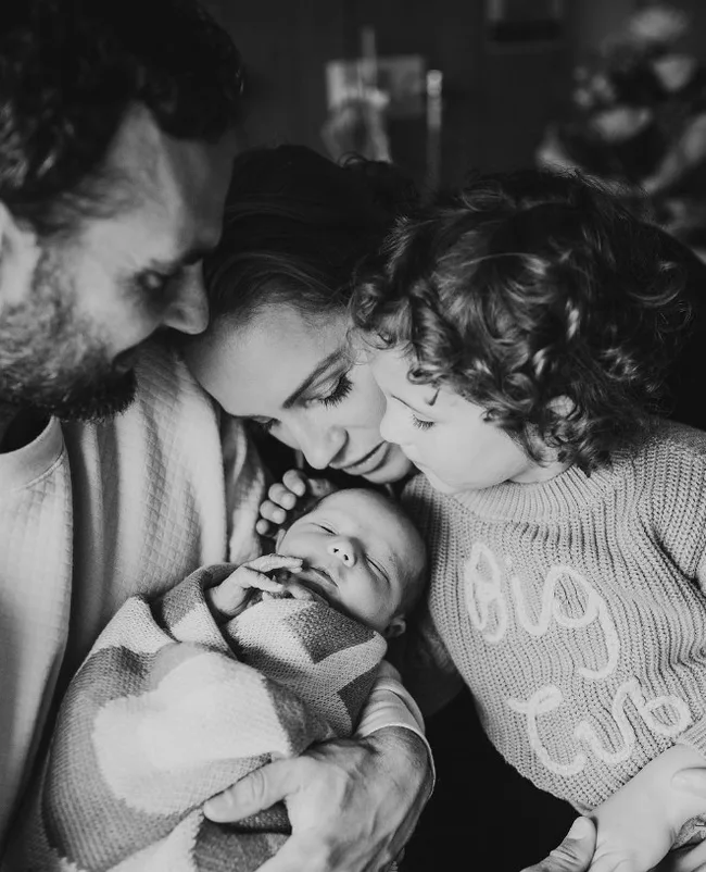 jules robinson and cam merchant welcomed second child
