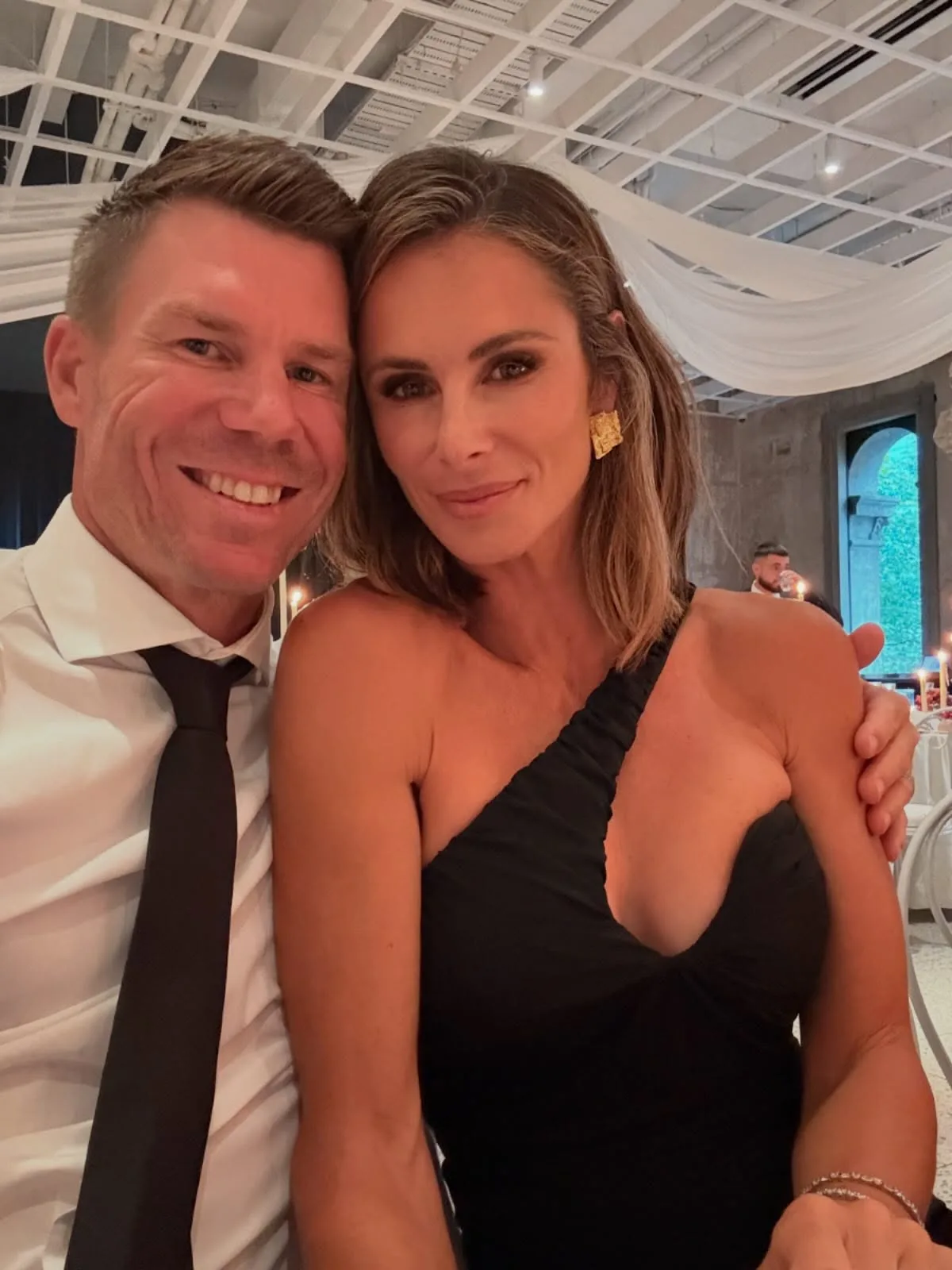 David and Candice Warner