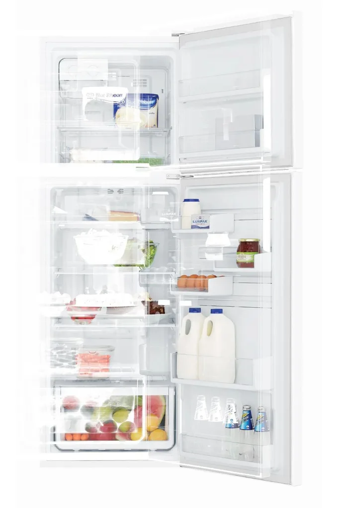 westinghouse fridge with door open