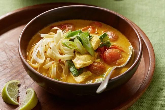 Spicy Thai-Style Short and Long Soup