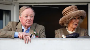 Queen camilla and Andrew Parker Bowles in 2014