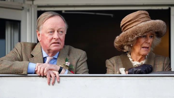 Queen camilla and Andrew Parker Bowles in 2014