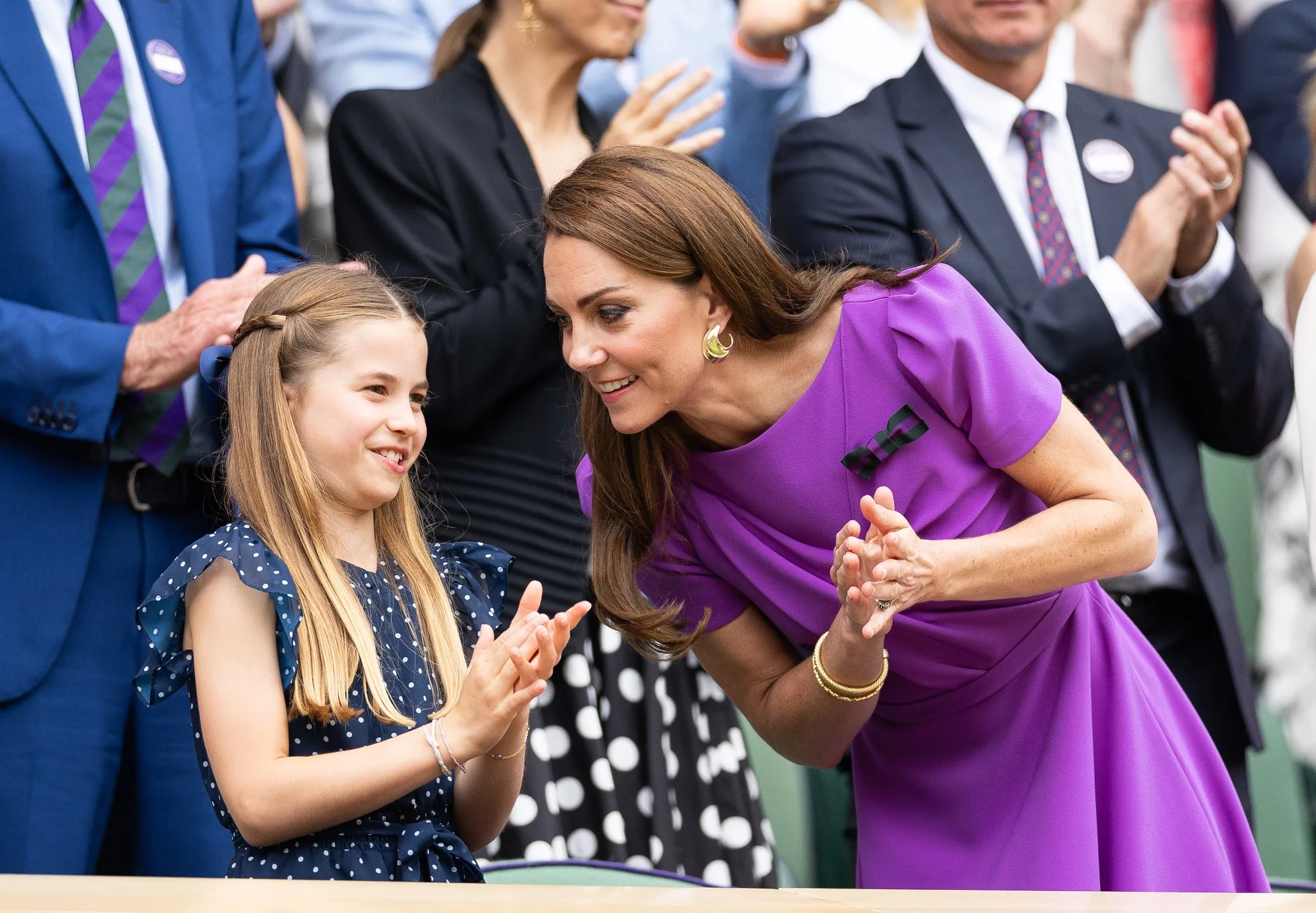 Princess Charlotte and Princess Catherine 