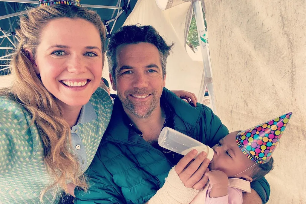 Harriet Dyer Patrick Brammall family