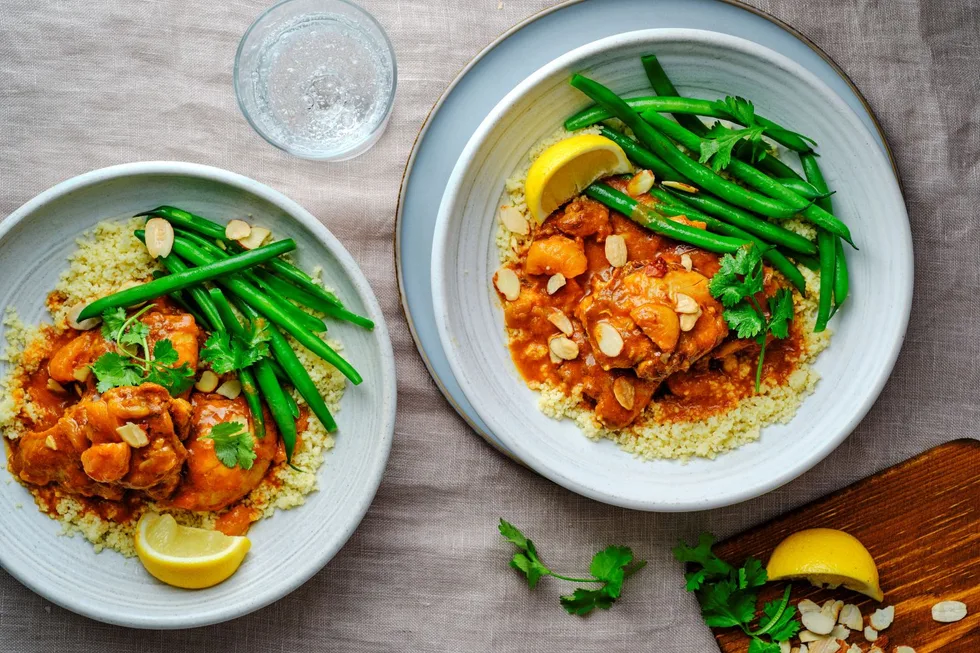 Chicken and Apricot Tagine