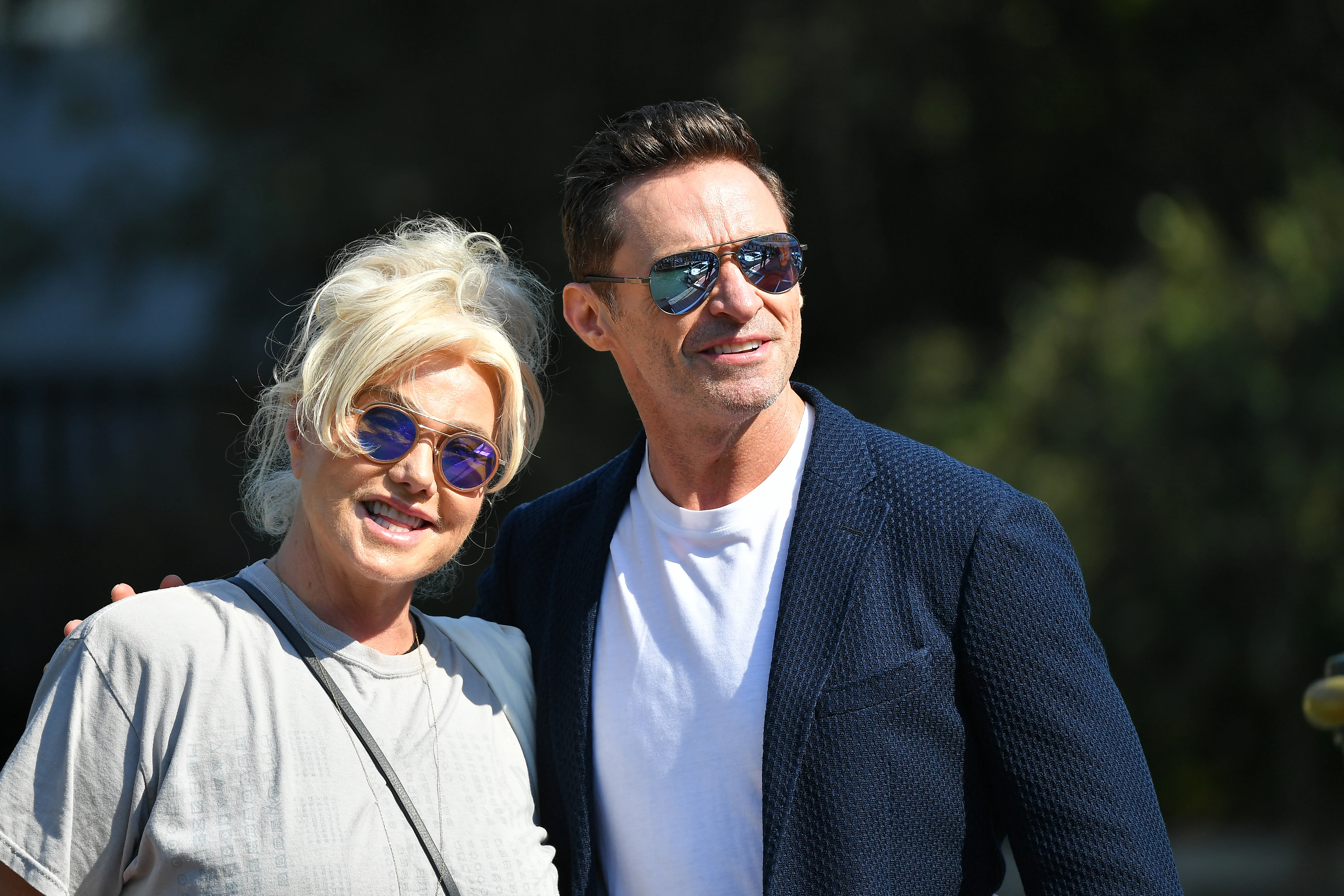 hugh jackman with deborra-lee furness