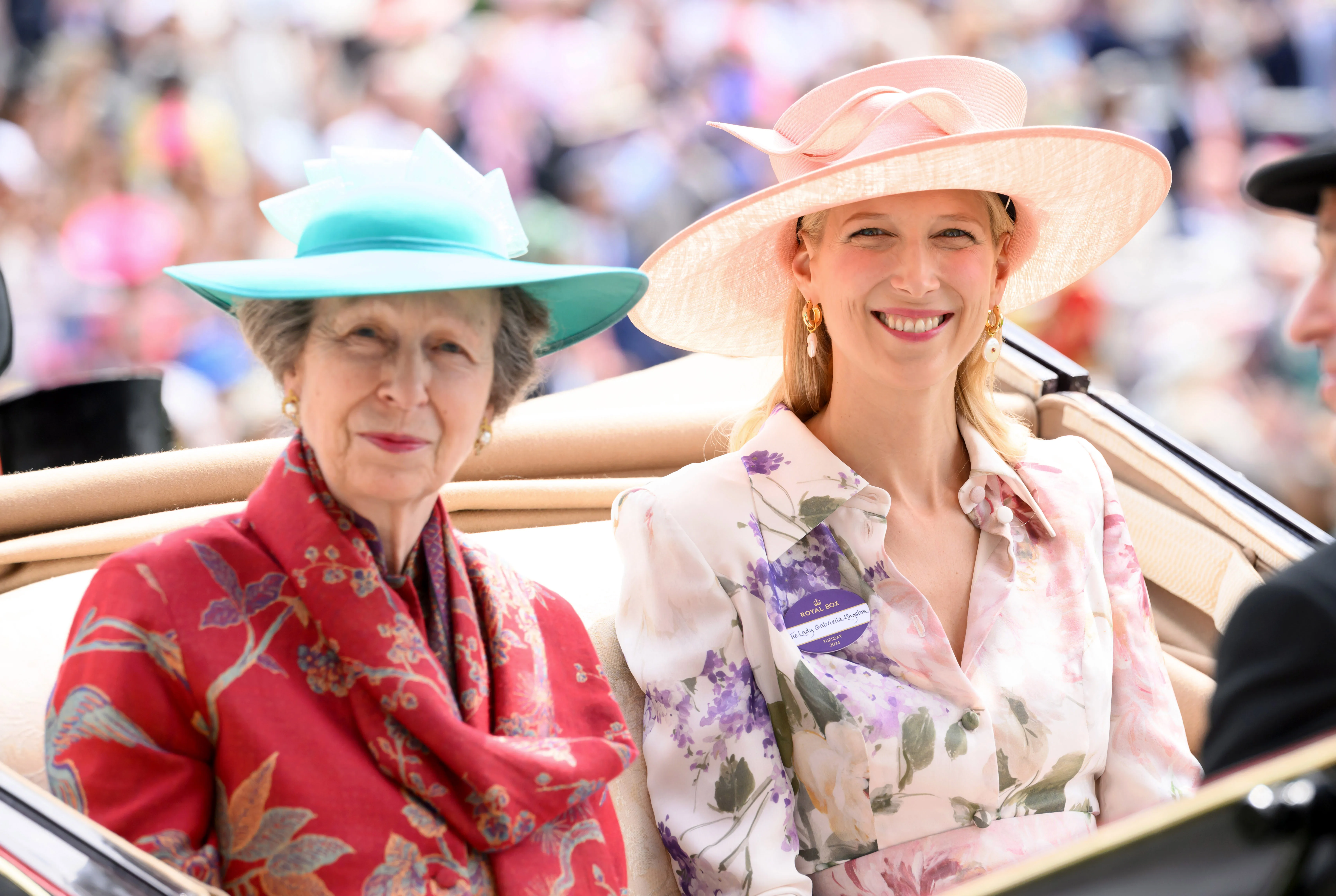 princess anne lady gabriella windsor royal ascot