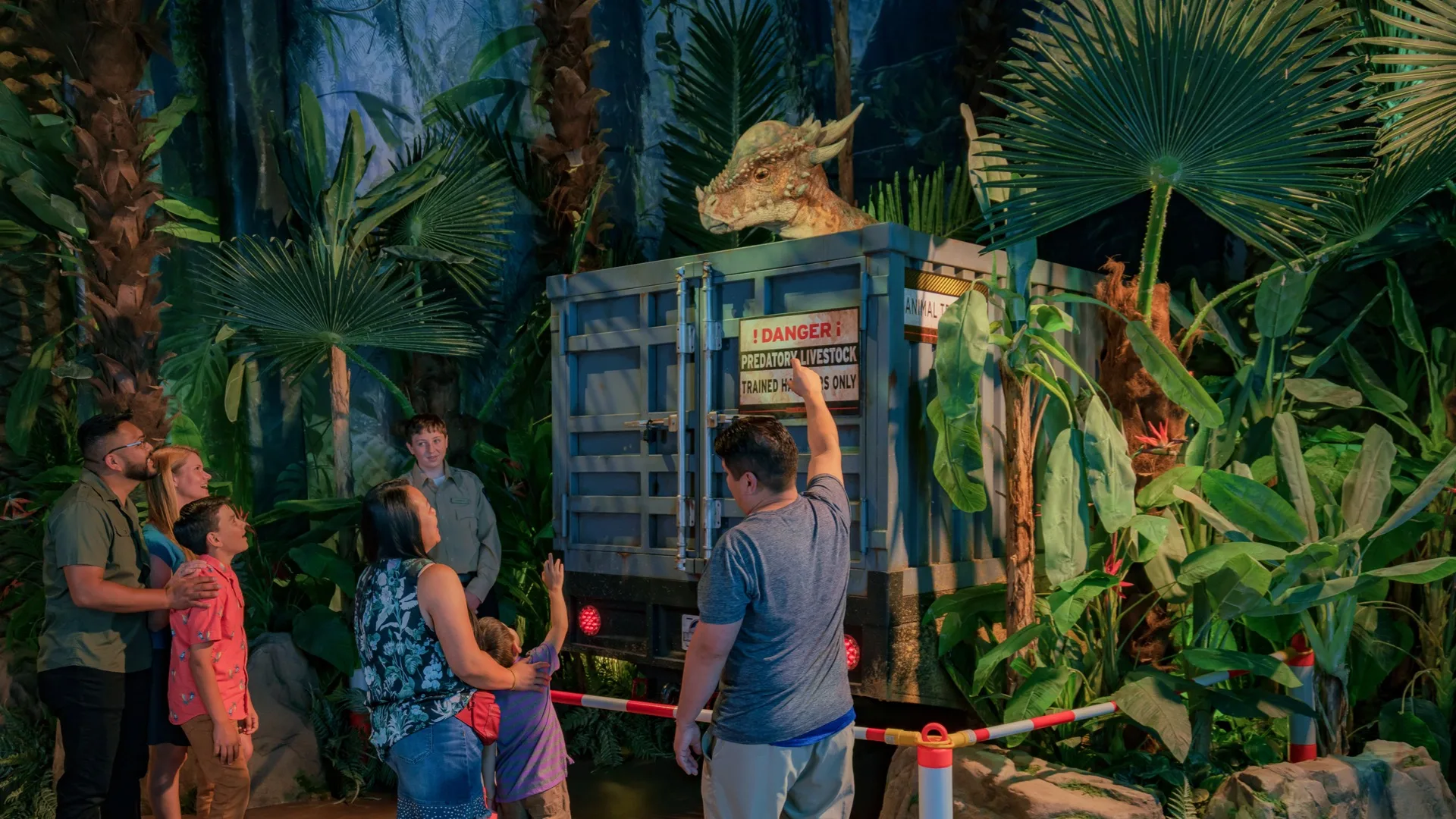 jurassic world exhibition