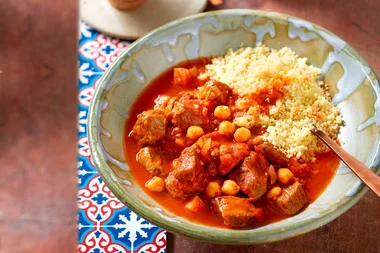 Moroccan Lamb and Chickpea Casserole