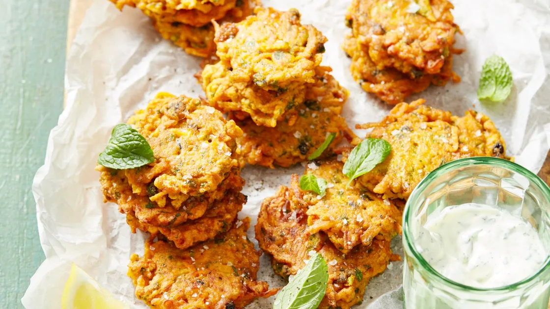 An ultra flavourful Spiced Sweet Potato Fritter recipe | New Idea