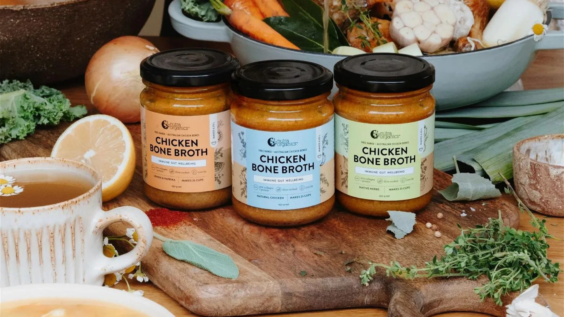 Nutra Organics Chicken Bone Broth Concentrate