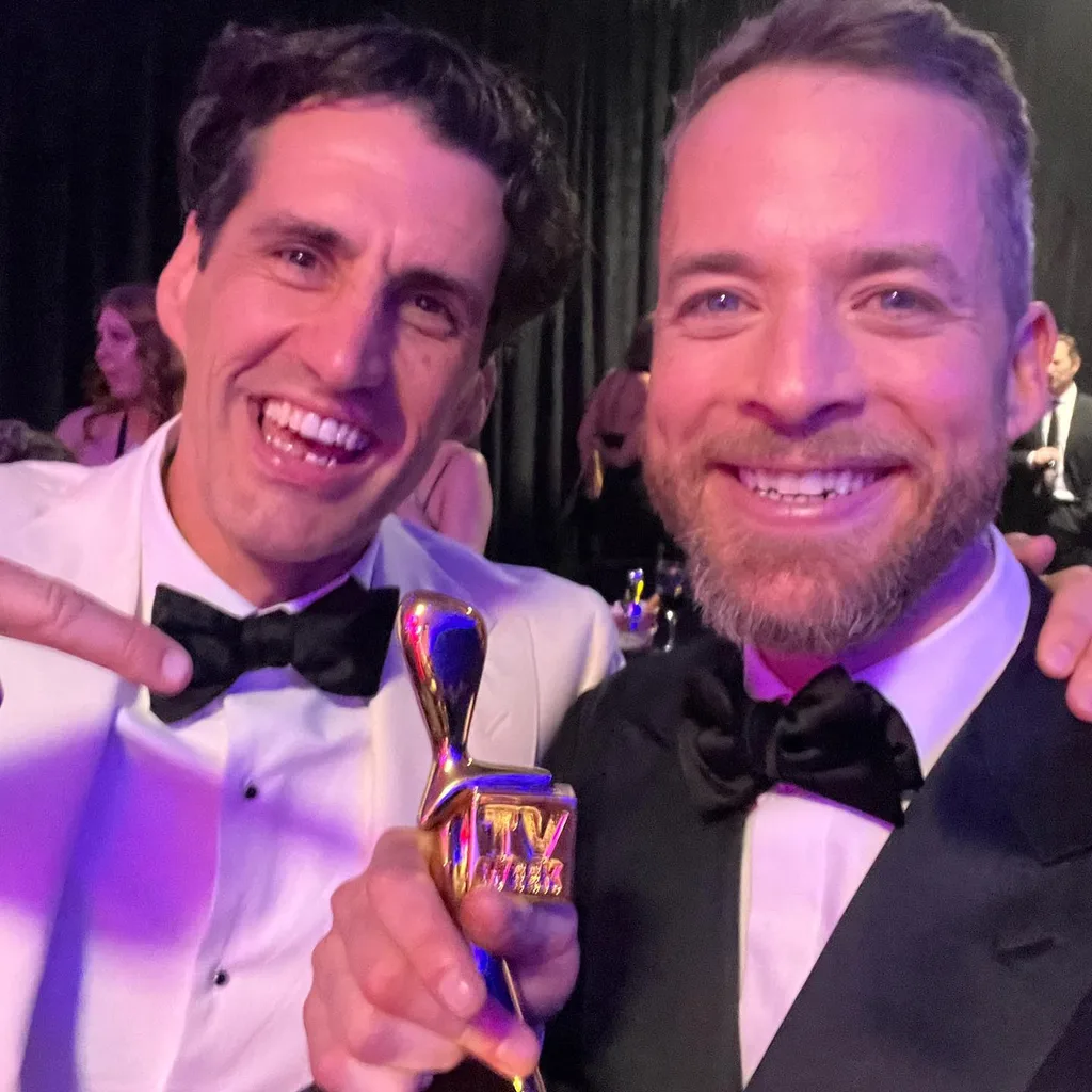 hamish and andy tuxedos tv week logie awards