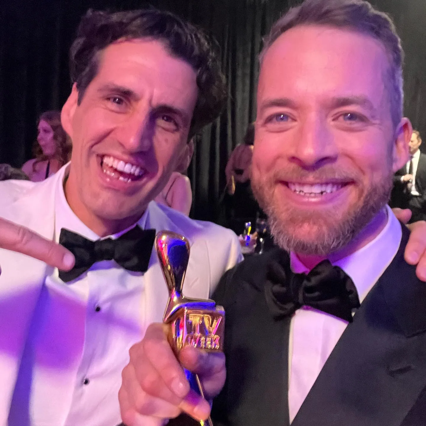 hamish and andy tuxedos tv week logie awards