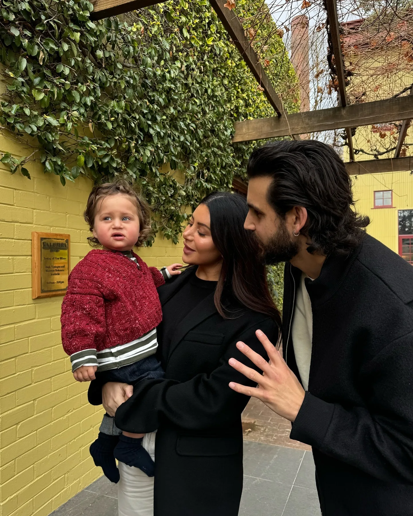 michael brunelli martha kalifatidis family trip lucius