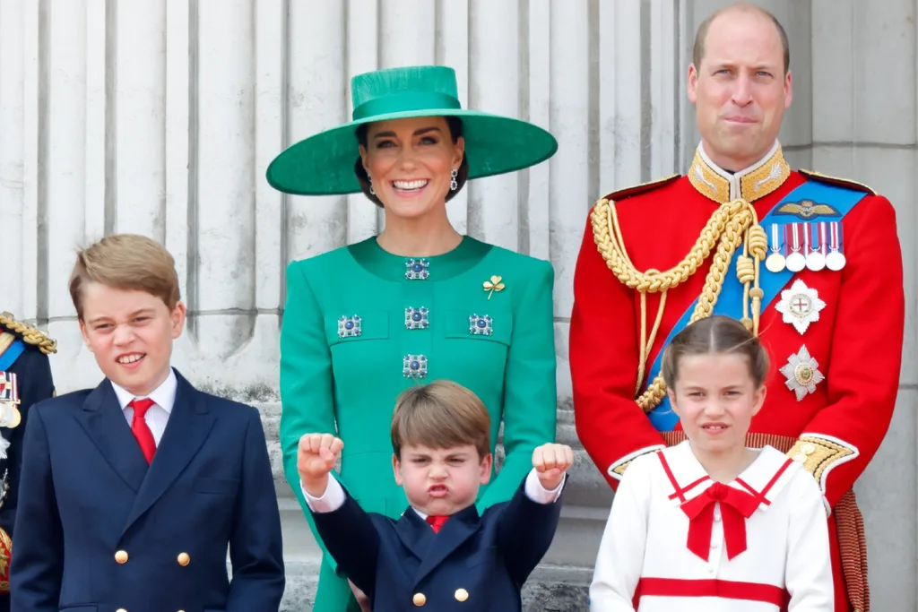 wales family trooping the colour 2023