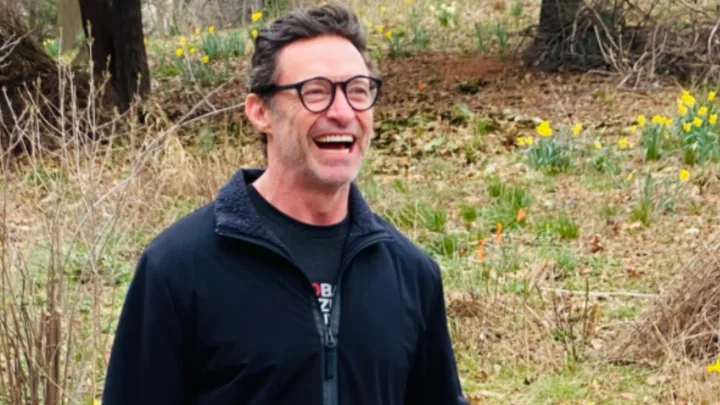 hugh jackman smiling
