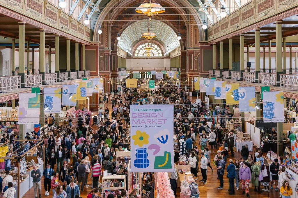 the finders keep design market event in melbourne