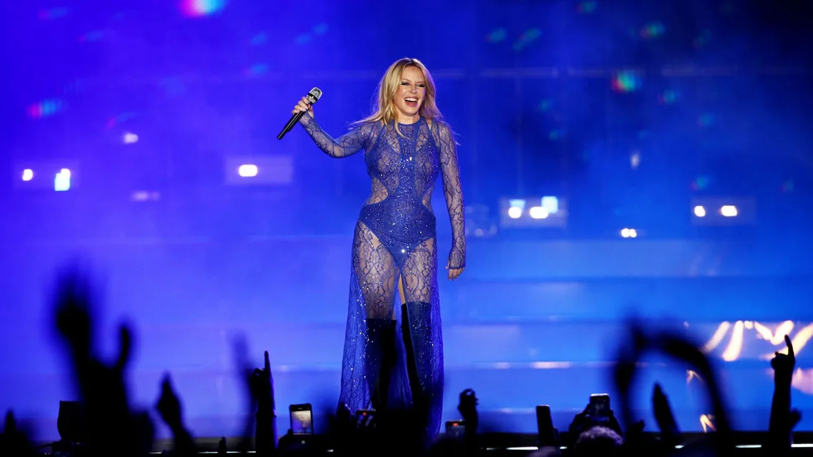 Kylie Minogue in concert