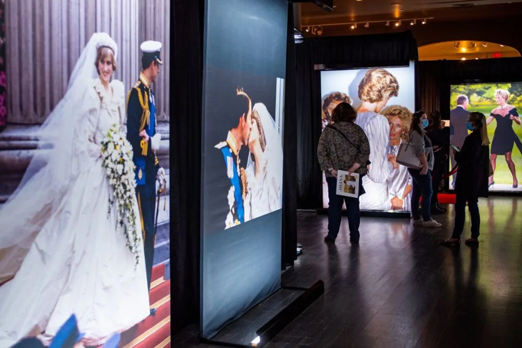 inside the princess diana exhibition event in sydney