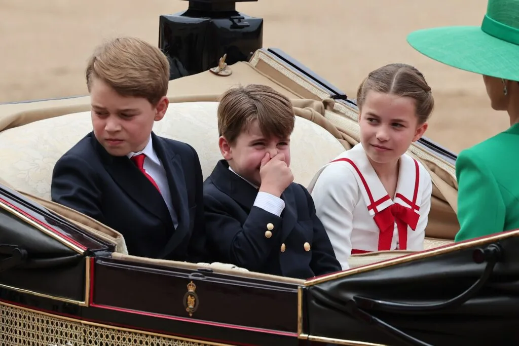 wales children trooping the colour 2023