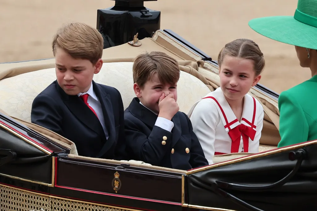 wales children trooping the colour 2023