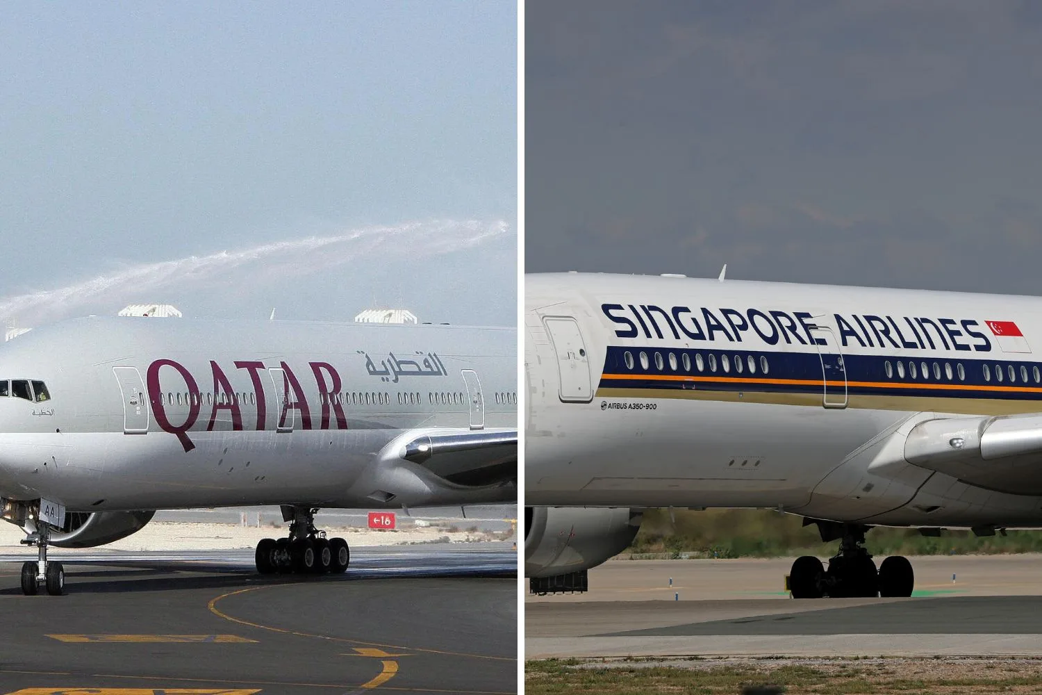 qatar and singapore airlines