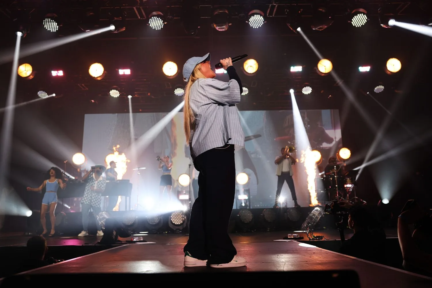 tones and i performing on stage 