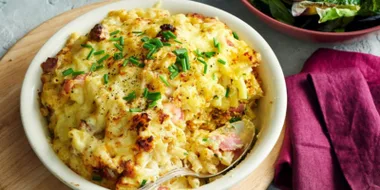 bacon cauliflower mac n cheese
