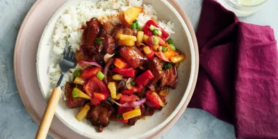 sweet and sour pork belly