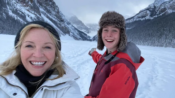 Rebecca Gibney’s sweetest moments with her close-knit family
