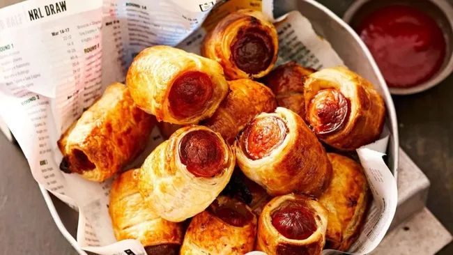 hot dog sausage rolls