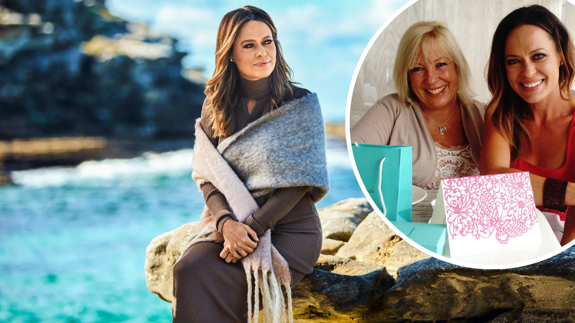 Angela Cox with mum Larelle