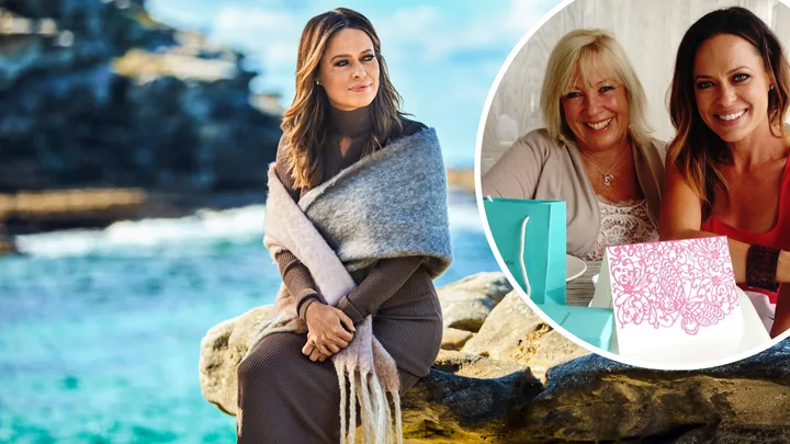 Angela Cox with mum Larelle