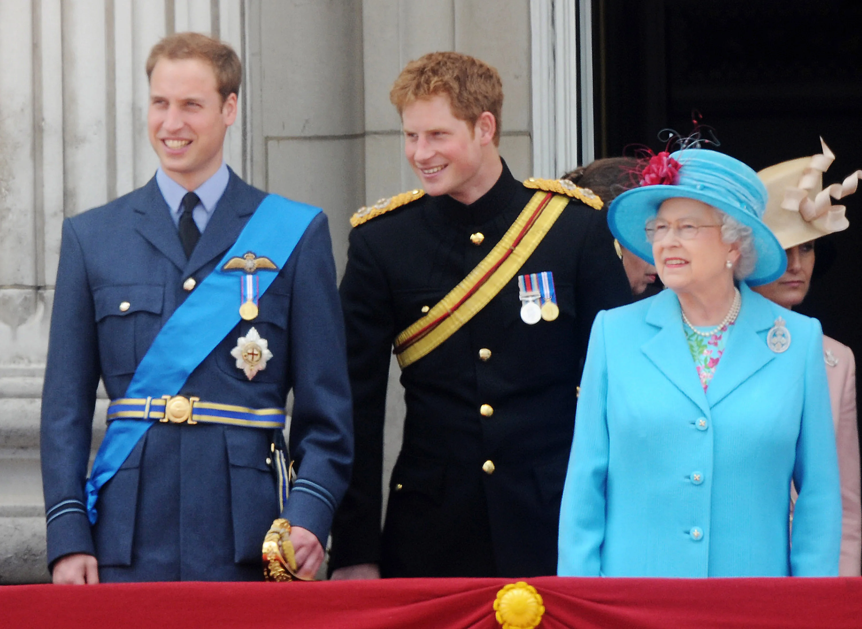 prince william prince harry queen elizabeth