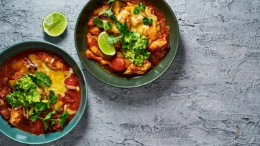 Make minimal mess with this Mexican Tortilla Chicken recipe