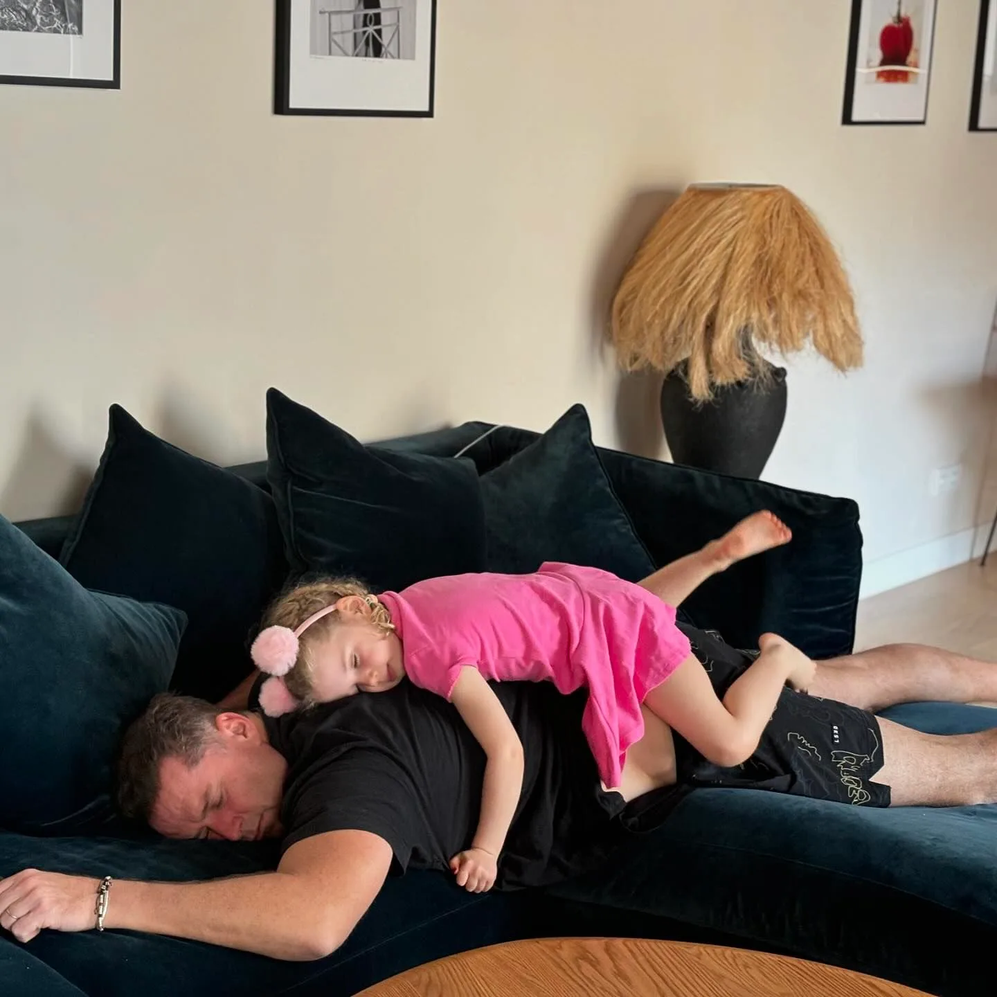 karl stefanovic and daughter harper in paris airbnb